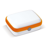 Weiss / Orange